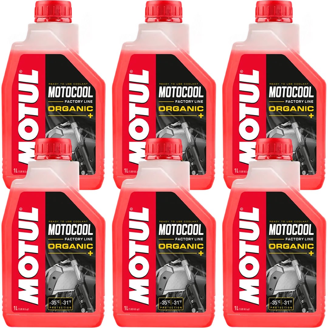Motul Motocool Factory Line 1 Lt Motosiklet Soğutma Sıvısı (6 Adet)