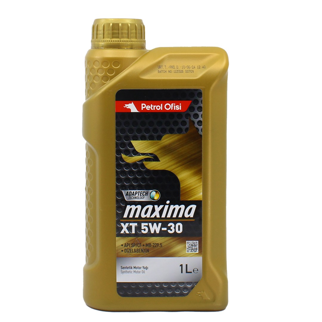 Petrol Ofisi Maxima XT 5W30 1 Lt Tam Sentetik Motor Yağı