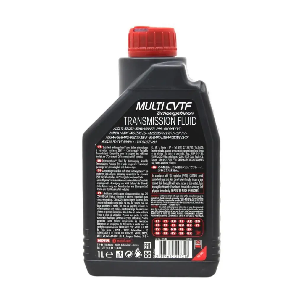 Motul Multi CVTF 1 Lt Şanzıman Yağı 6 Adet Fiyatı