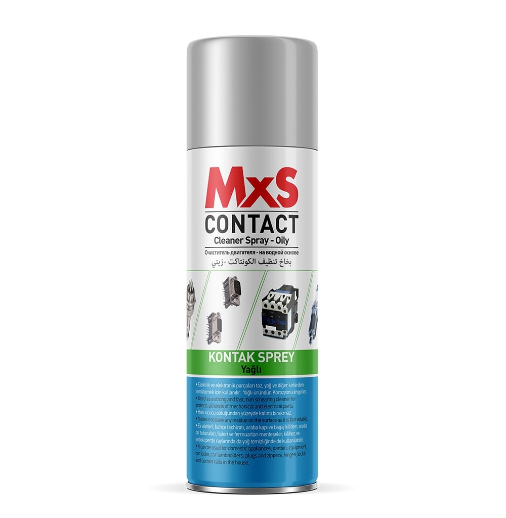 MxS Kontak Temizleme Sprey Yağlı 400 Ml Contact Cleaner