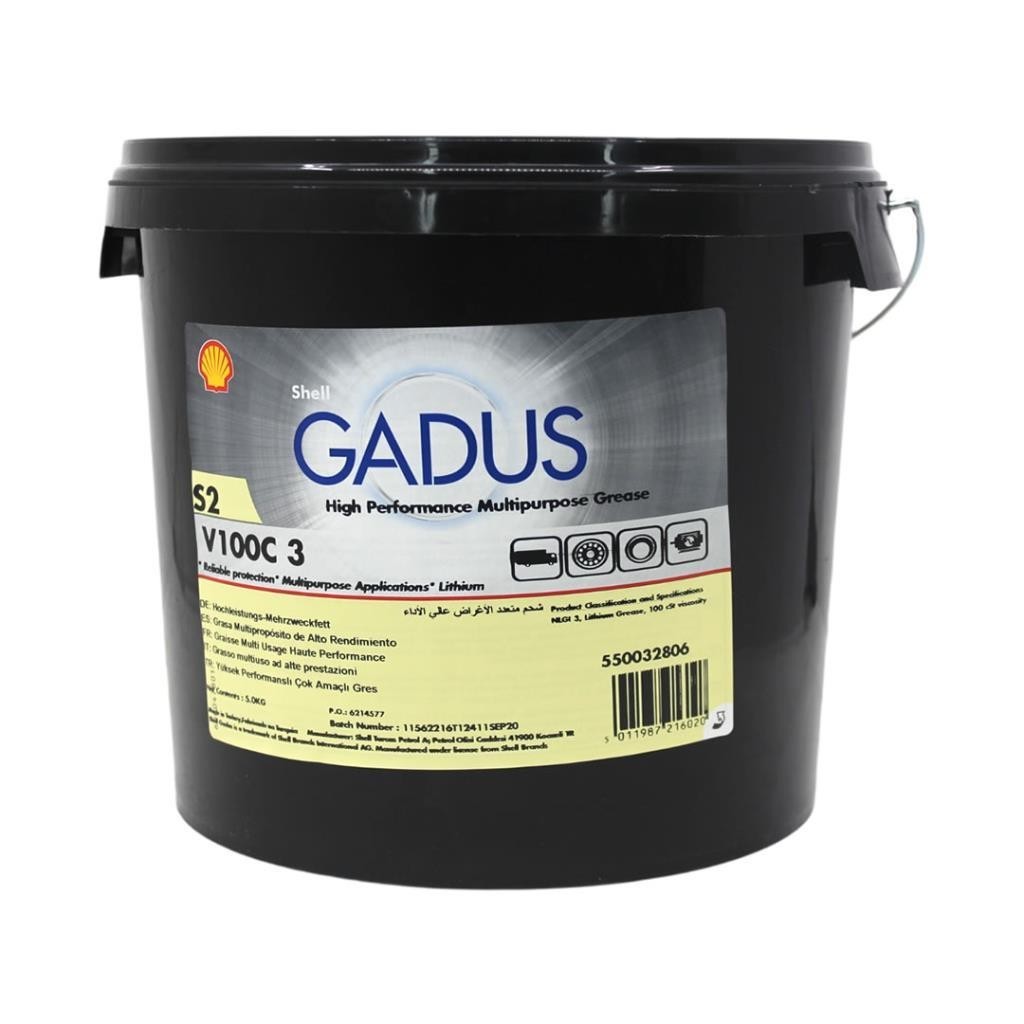 Shell Gadus S2 V100C 3 Gres Yağı 5 Kg Fiyatı | Oilmarkt