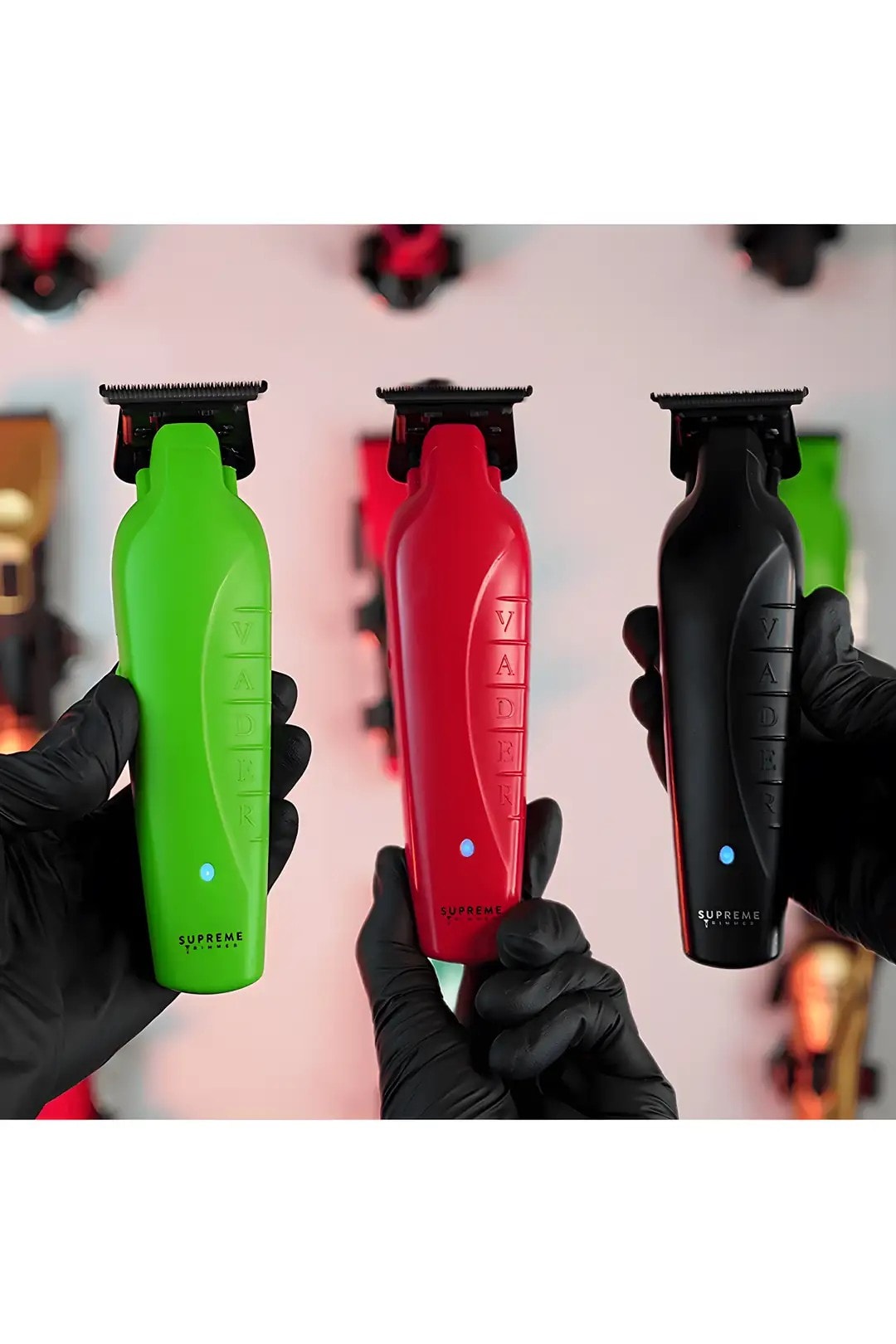 Supreme Trimmer Vader Trimmer Tıraş Makinesi Saç Sakal Kesim Çizim Dlc T Bıçak Kablosuz 7200 Rpm