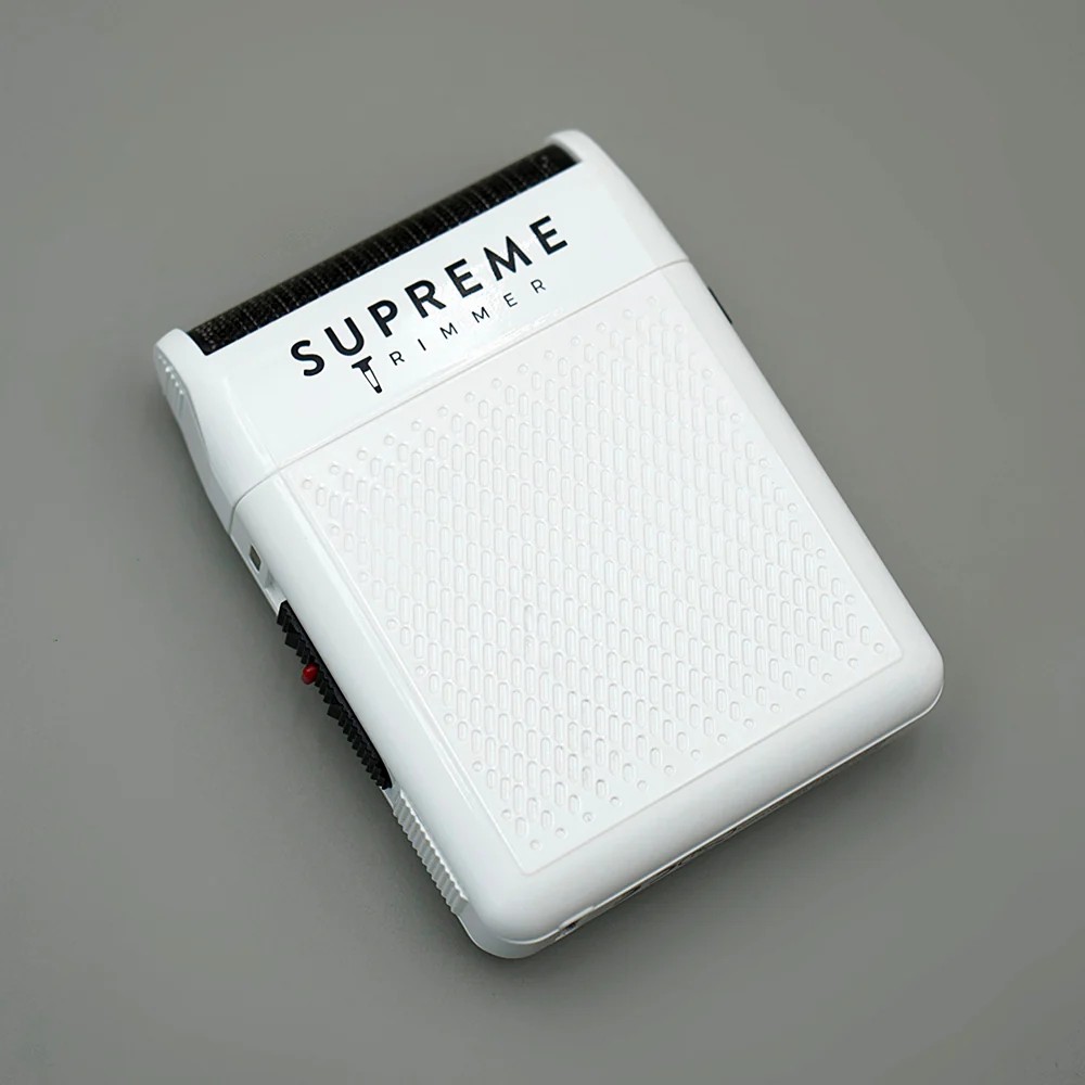Supreme Trimmer Solo Beyaz Tek Folyo Shaver Tıraş Makinesi | 7800 RPM Motor, Hipoalerjenik Folyo