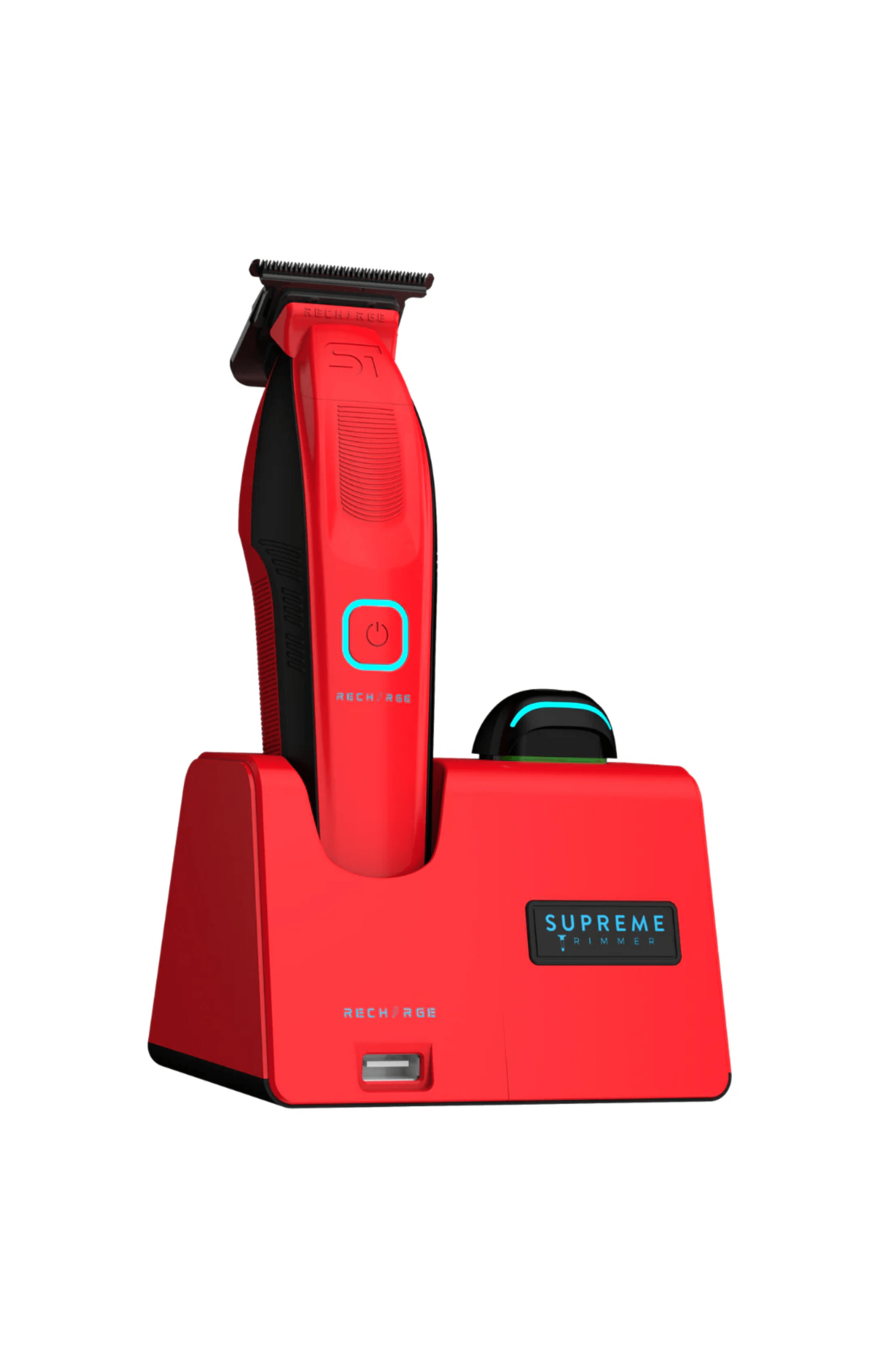 Supreme Trimmer Recharge Trimmer – 3 Şarj Seçeneği, Çıkarılabilir Pil, RGB LED Göstergeli