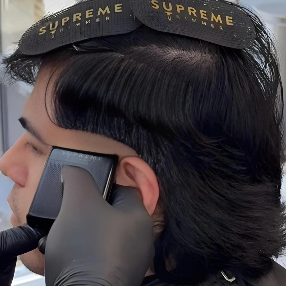 Supreme Trimmer Solo Siyah Tek Folyo Shaver Tıraş Makinesi | Hipoalerjenik Folyo, 7800 RPM Motor