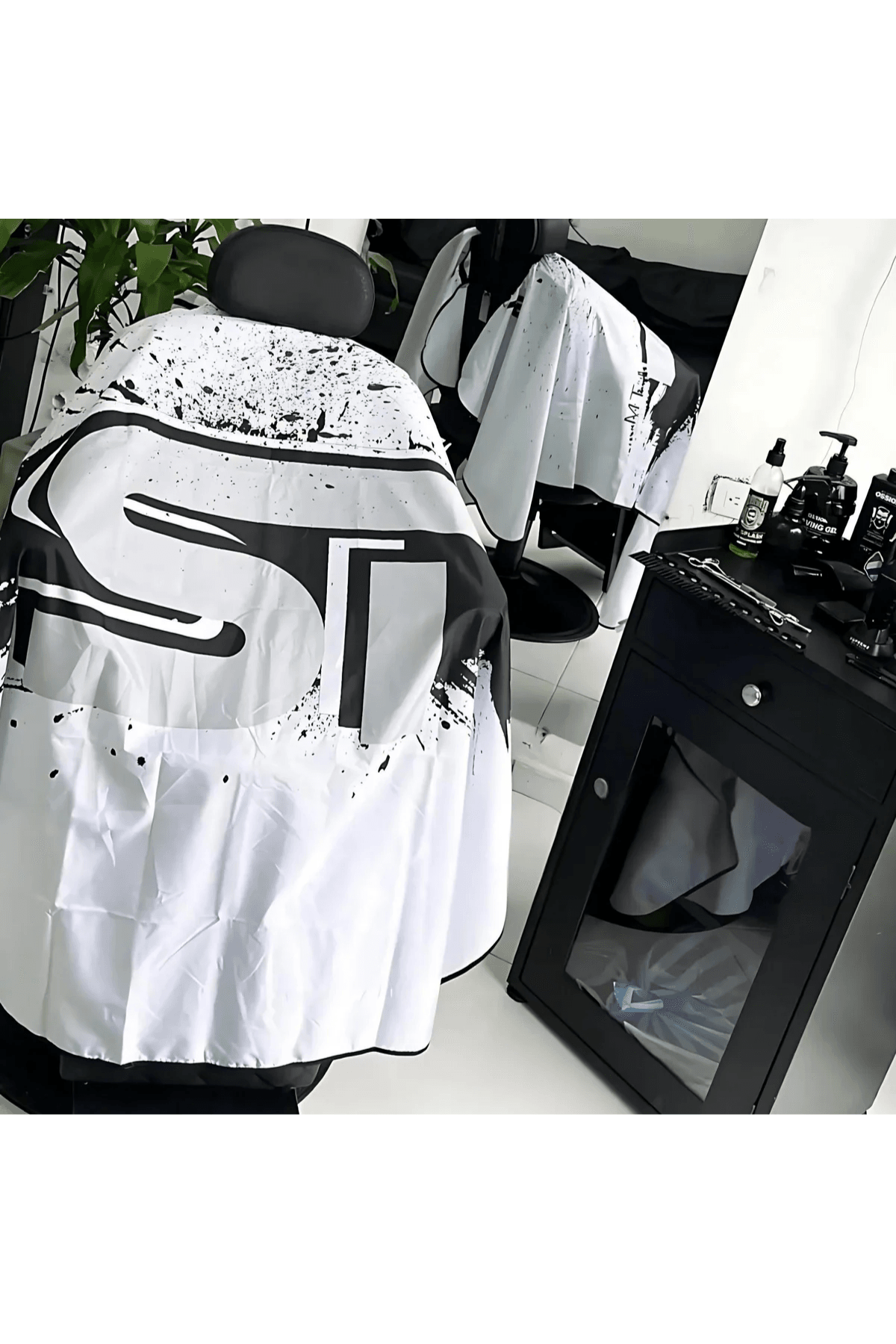 Supreme Trimmer Premium Berber Pelerini – Dumanlı ST Desen, Su Geçirmez Polyester