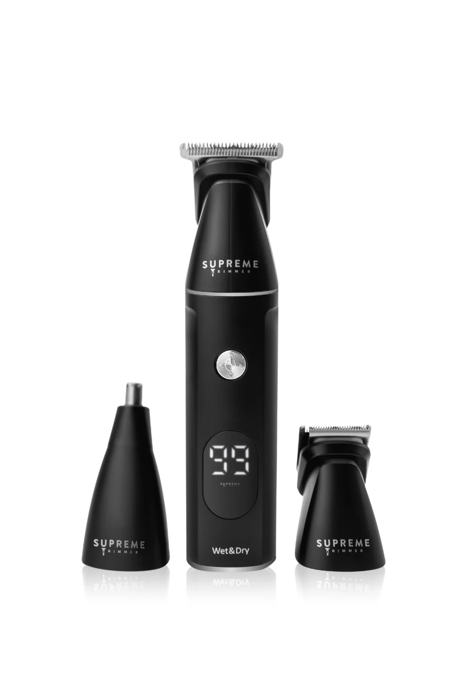 Supreme Trimmer Multigroomer 3.0 Islak/Kuru 14 Parça Erkek Tıraş Makinesi Seti – Burun Kulak Sakal Saç Bakımı