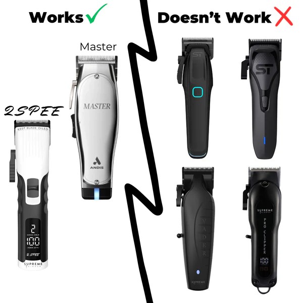 Supreme Trimmer CG101S 10'lu Özel Uyumlu Koruyucu Set – 2SPEE Clipper İçin, Premium Kalite