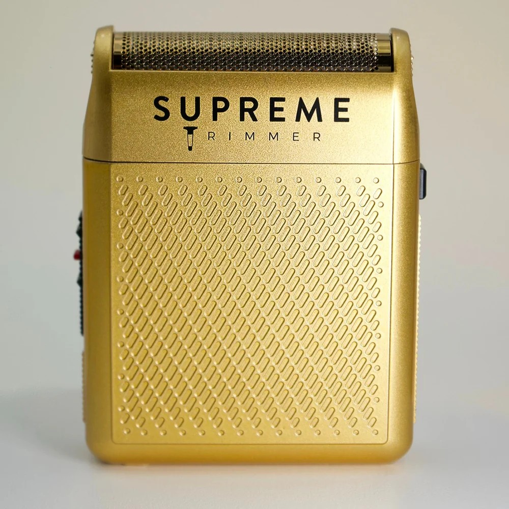 Supreme Trimmer Solo Altın Tek Folyo Shaver Tıraş Makinesi | Ultra Kompakt, 7800 RPM Motor