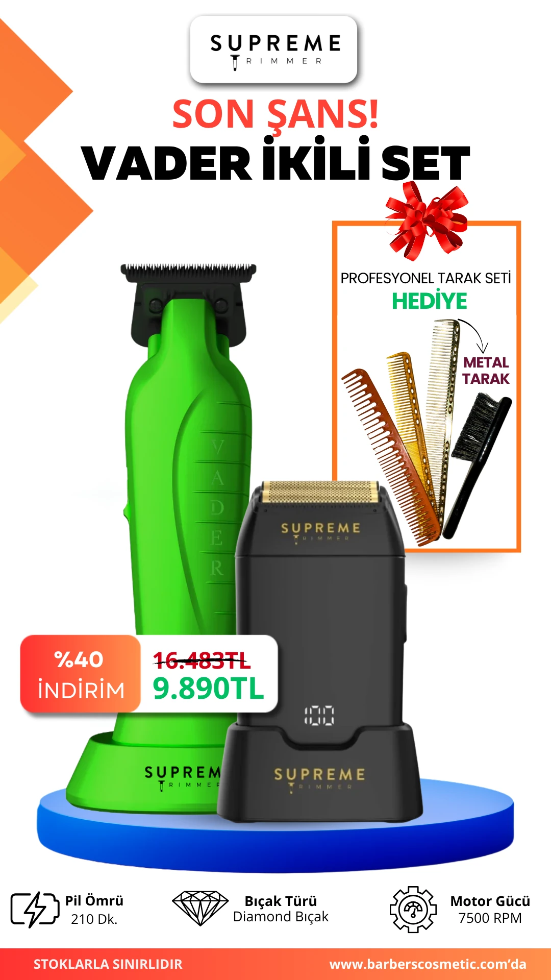 İguana Trimmer & Siyah Crunch