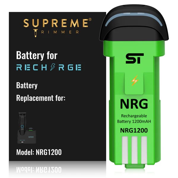 Supreme Trimmer Recharge Batarya - NRG1200 | 2 Saatlik Pil | USB-C | LED Göstergeli
