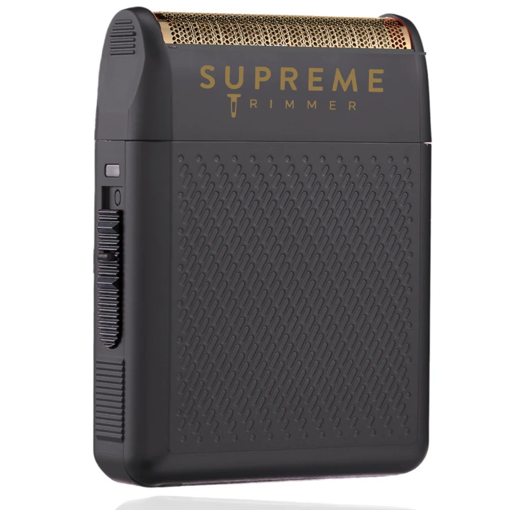 Supreme Trimmer Solo Siyah Tek Folyo Shaver Tıraş Makinesi | Hipoalerjenik Folyo, 7800 RPM Motor