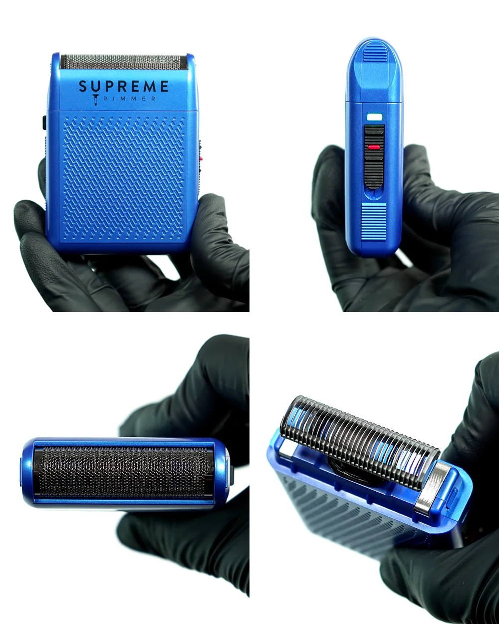 Supreme Trimmer Mavi Solo Folyo Shaver Tıraş Makinesi | Sessiz BLDC Motor, Kablosuz Kullanım, Hızlı Şarj