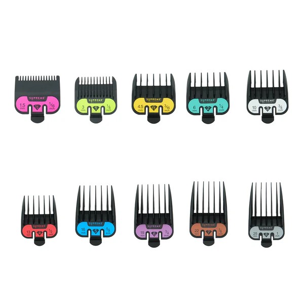 Supreme Trimmer CG101S 10'lu Özel Uyumlu Koruyucu Set – 2SPEE Clipper İçin, Premium Kalite