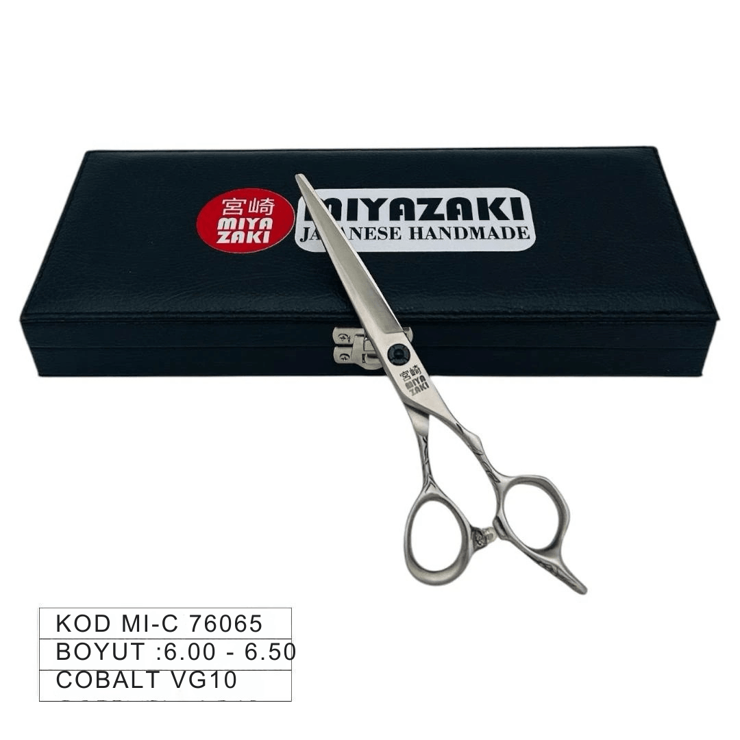 Miyazaki Japanese Handmade 6” – 6.5” VG10 Çelik Saç Kesim Makası Profesyoneller İçin | MI-C 76065