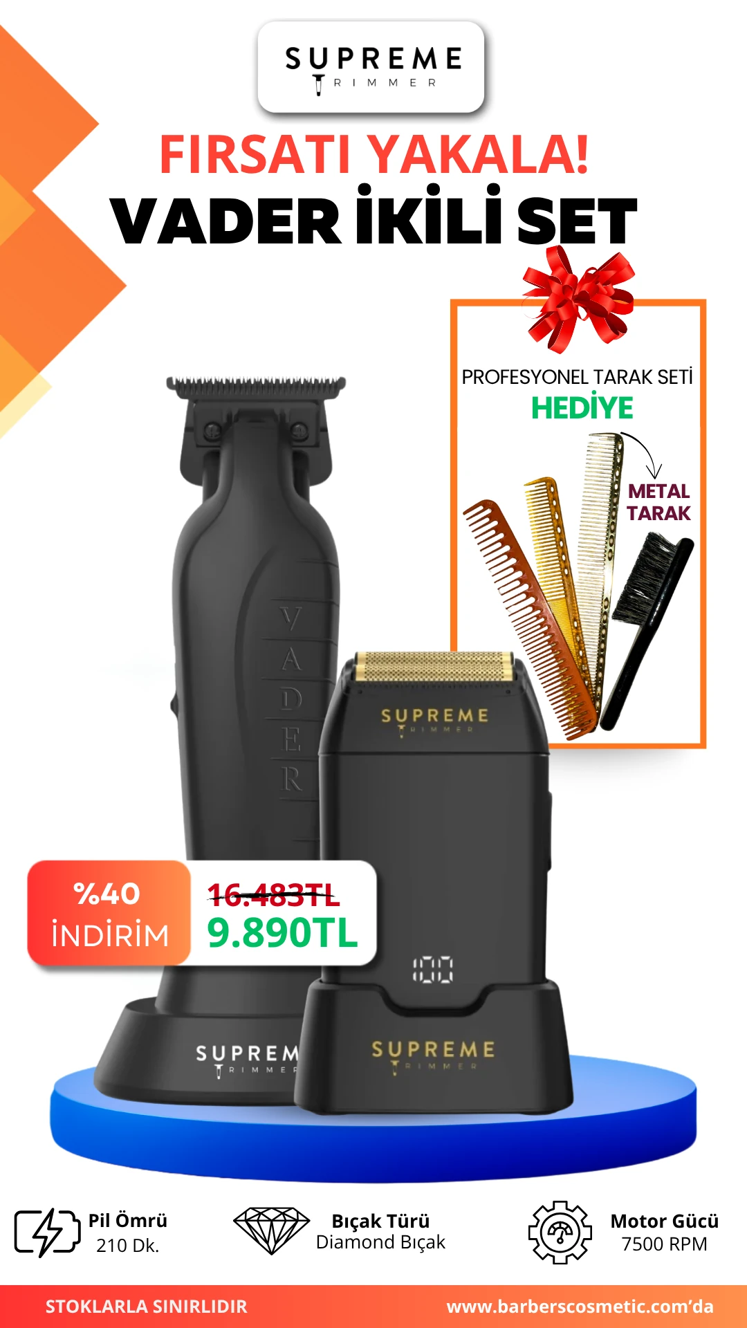 Siyah Trimmer & Siyah Crunch