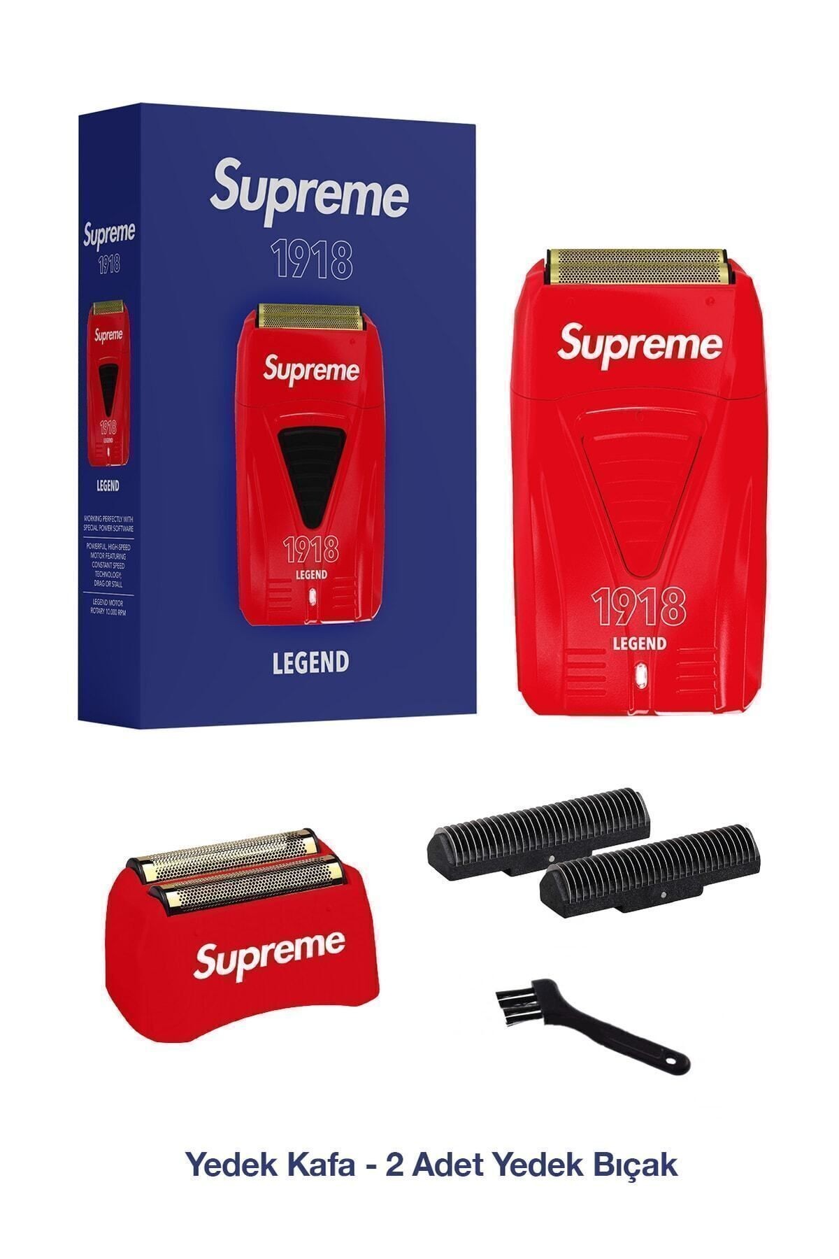 Supreme 1918 Legend Shaver Sakal Ve Saç Tasarım Tıraş Makinesi