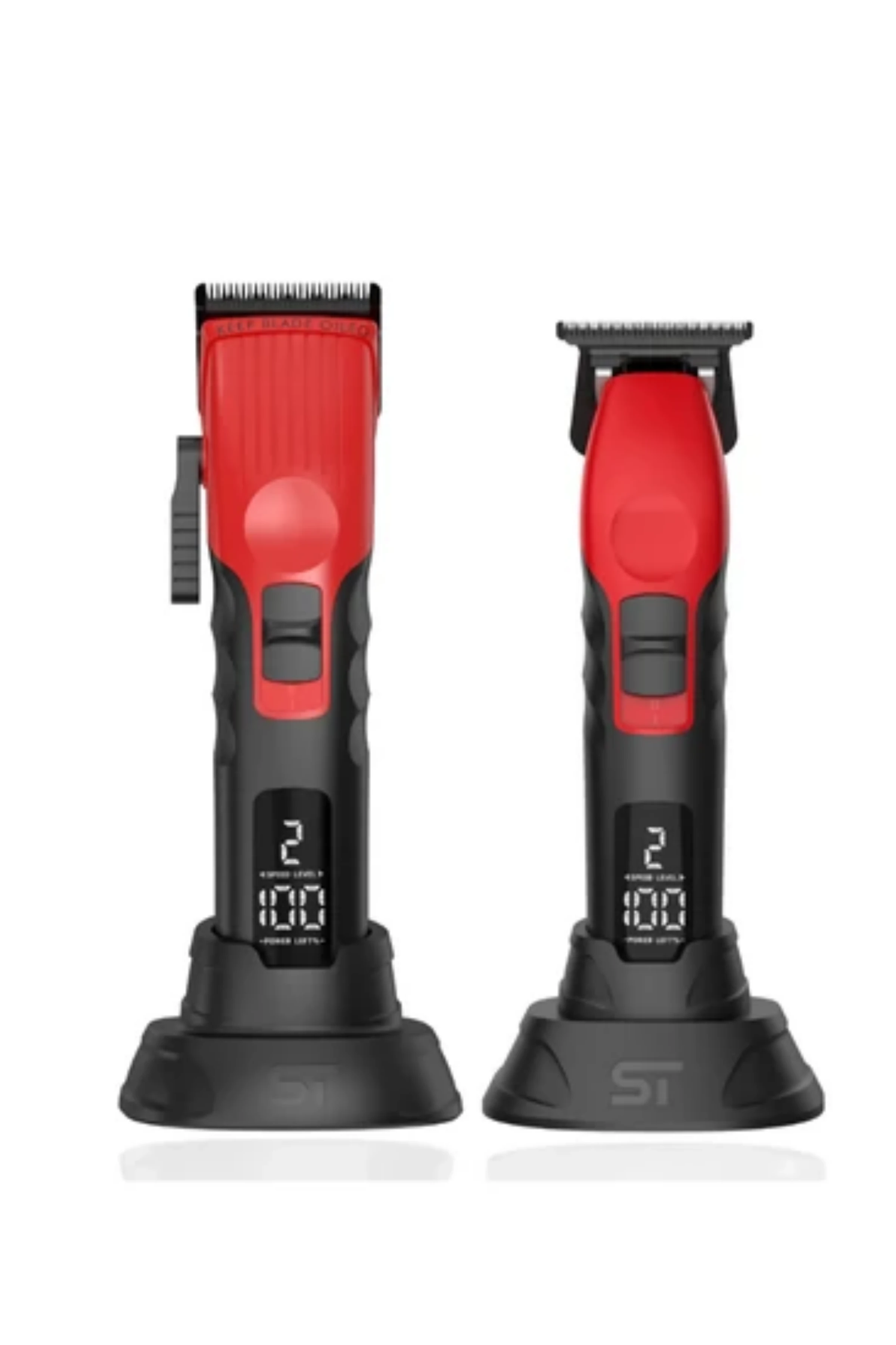 Supreme Trimmer Fade Pro Tıraş Makinesi Seti – Crunch Sıfırlama Makinesi + 2Spee Trimmer & Clipper