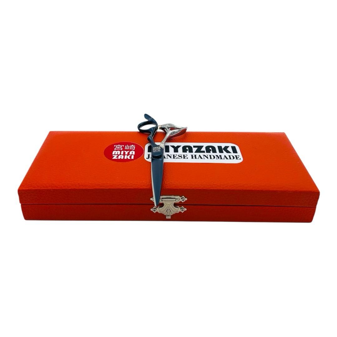 Miyazaki Japanese Handmade 6” Lacivert ATS314 Çelik Saç Kesim Makası Giriş Seviyesi | MI-C 90140