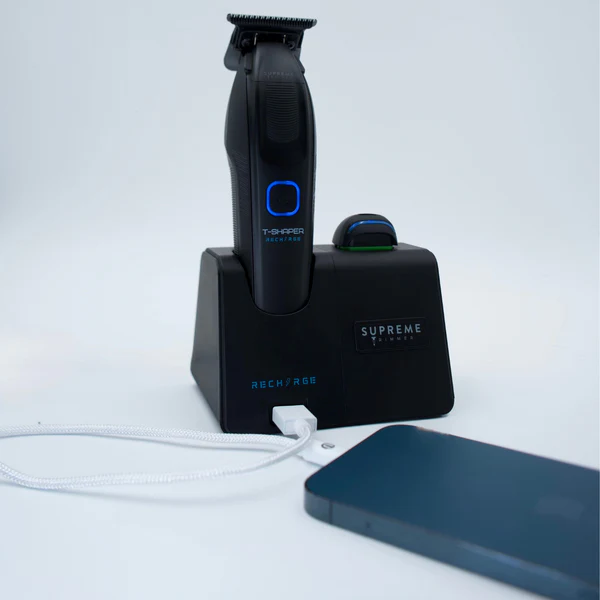 Supreme Trimmer Şarjlı Akıllı Stand – ST777 Uyumlu, Çoklu USB Girişli, LED Göstergeli