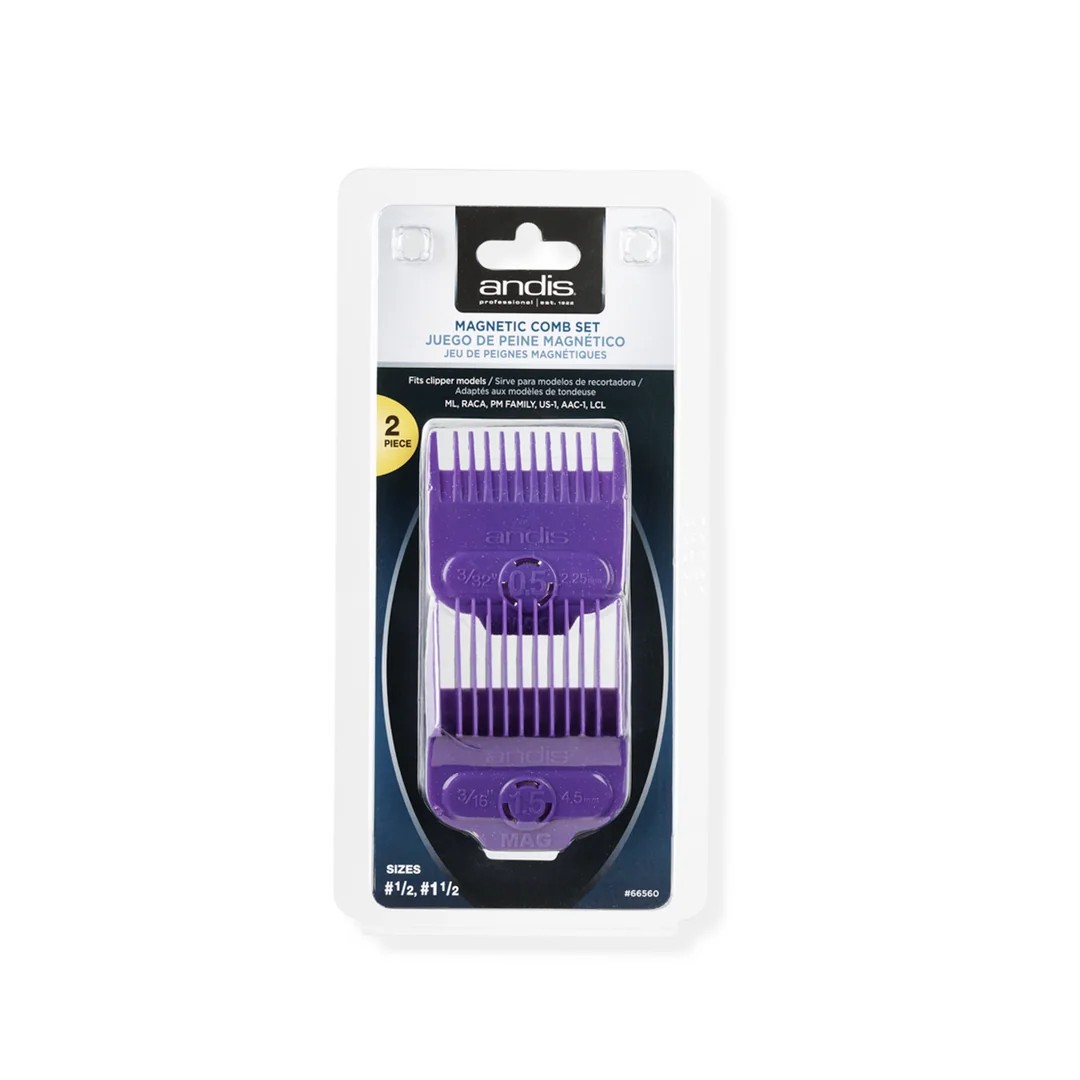 Andis Magnetic Comb 2'li Set 0.5 1.5 Yedek Parça