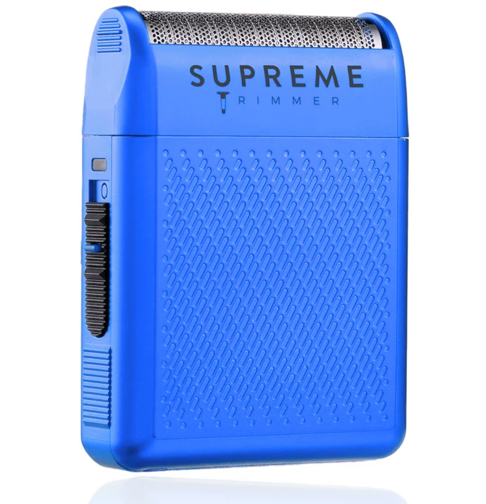 Supreme Trimmer Mavi Solo Folyo Shaver Tıraş Makinesi | Sessiz BLDC Motor, Kablosuz Kullanım, Hızlı Şarj