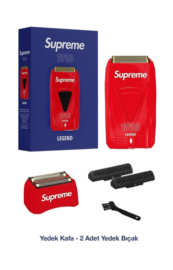 Supreme 1918 Legend Shaver Supreme 1919 King Cordless Supreme 1923 Independence Saç Sakal Tasarım Tıraş Makineleri Özel Seri