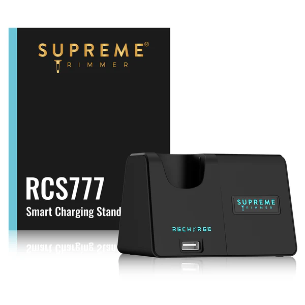Supreme Trimmer Şarjlı Akıllı Stand – ST777 Uyumlu, Çoklu USB Girişli, LED Göstergeli
