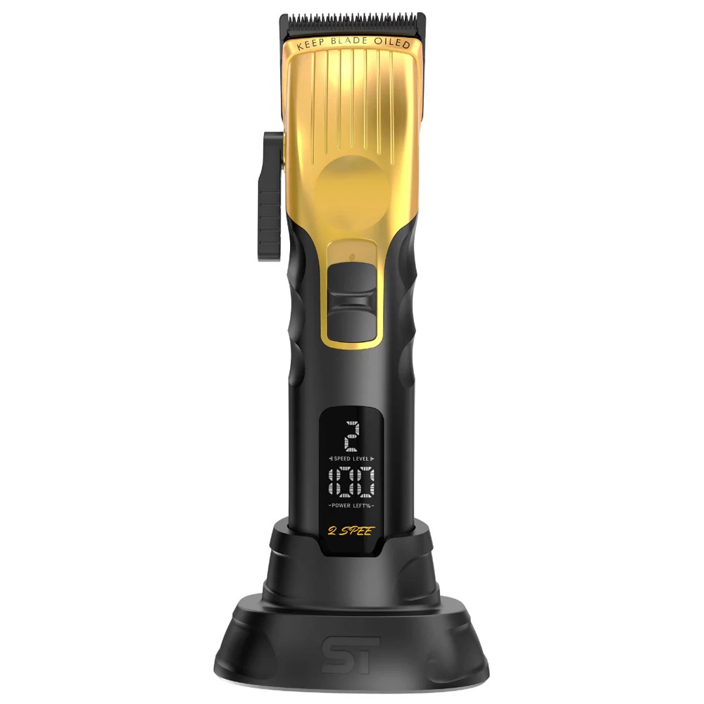 Supreme Trimmer Gold 2Spee Clipper Tıraş Makinesi – İki Hız Ayarlı, Çıkarılabilir Bıçaklı, Ultra Sessiz