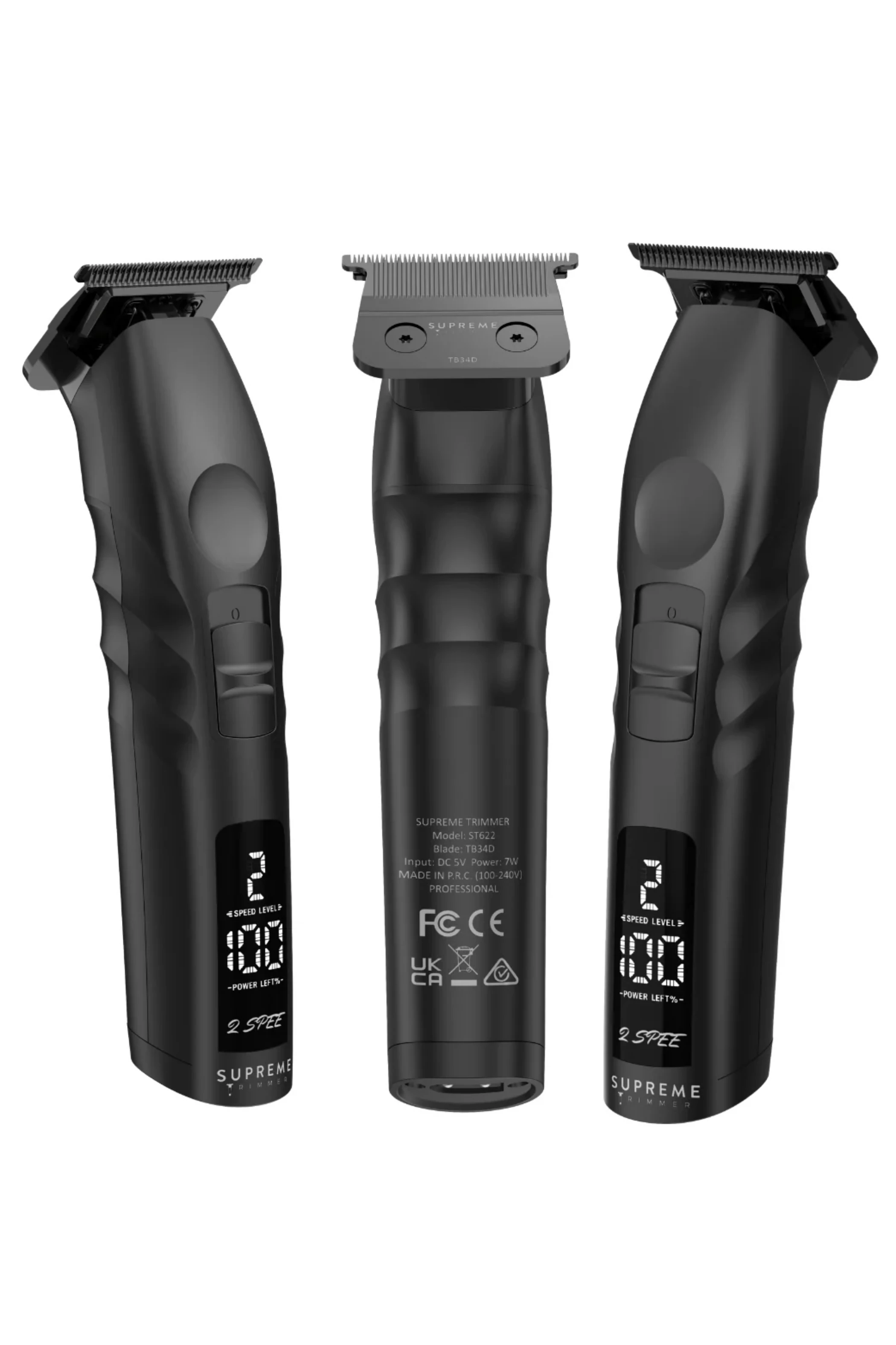 Supreme Trimmer 2Spee Trimmer Tıraş Makinesi – Ultra Sessiz, İki Hız Ayarlı, Çıkarılabilir Bıçaklı