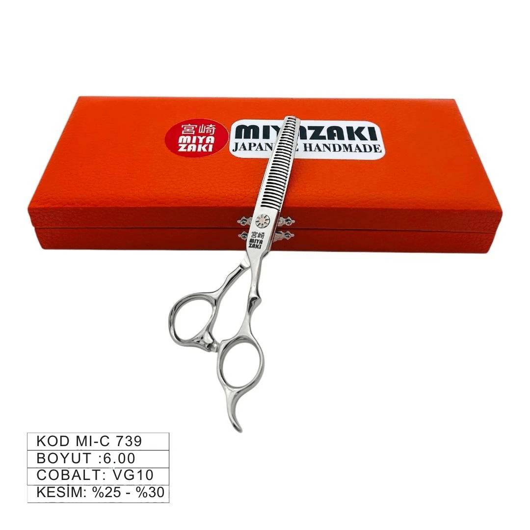 Miyazaki Japanese Handmade 6” VG10 Çelik Seyreltme Makası Profesyoneller İçin | MI-C 739