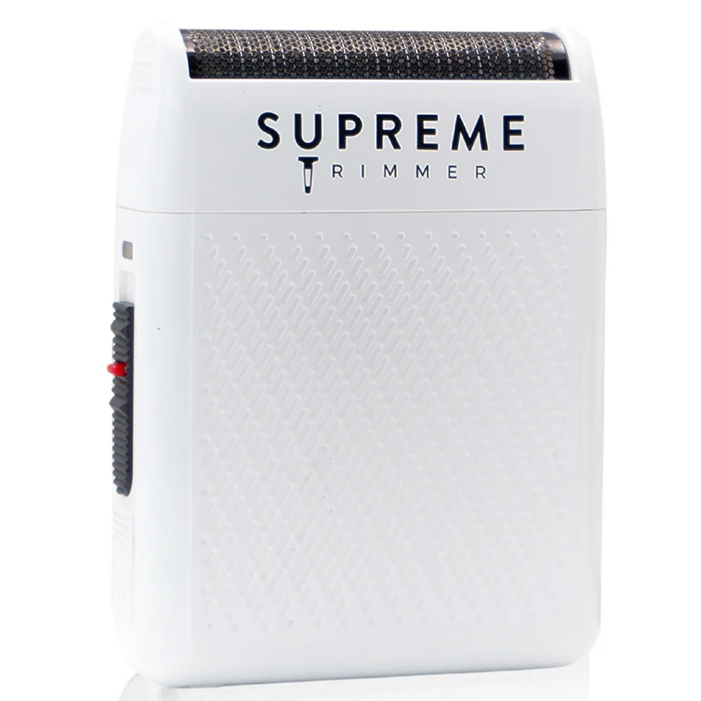 Supreme Trimmer Solo Beyaz Tek Folyo Shaver Tıraş Makinesi | 7800 RPM Motor, Hipoalerjenik Folyo