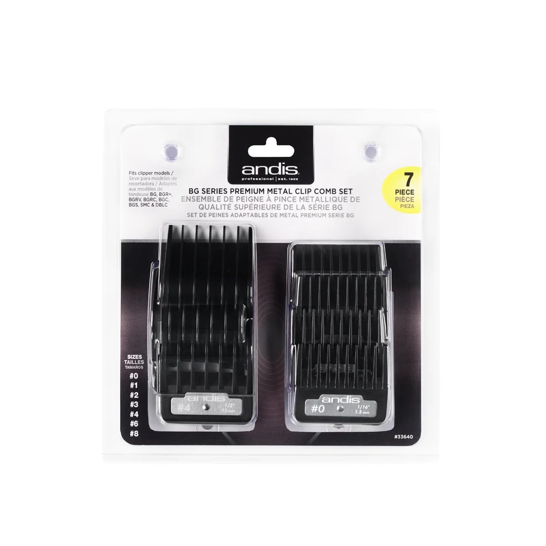 Andis BG Series Premium Metal Clip Comb Set Tarak Seti Yedek Parça