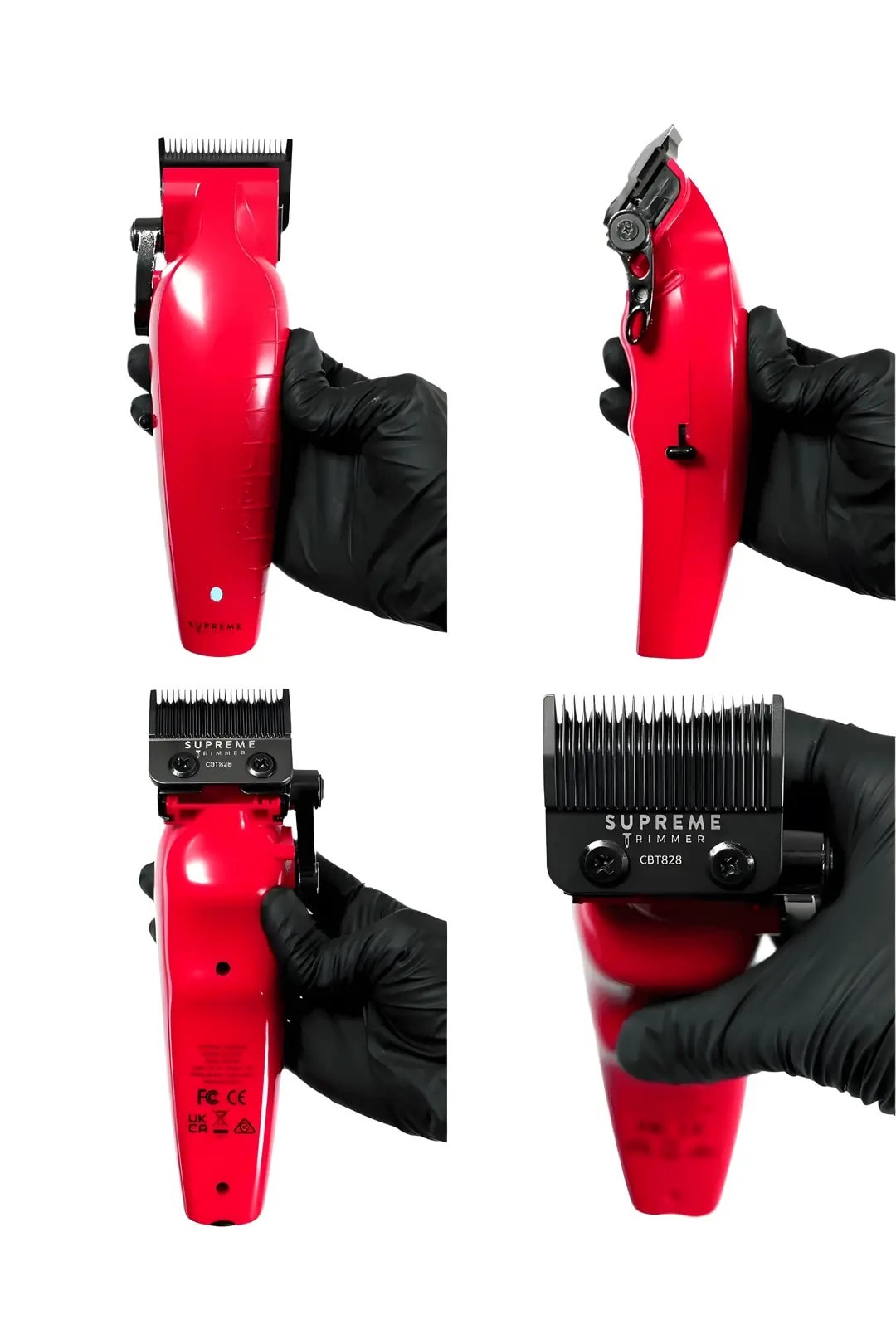 Supreme Trimmer Vader Clipper Tıraş Makinesi | Profesyonel Kesim İçin DLC Taper Bıçak 7500 RPM