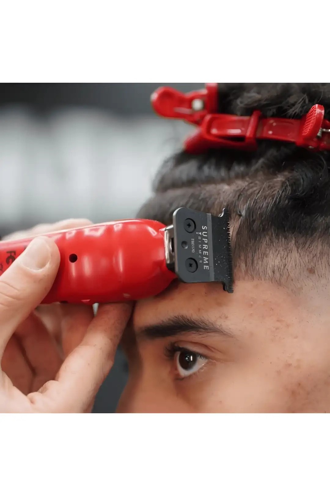 Supreme Trimmer Vader Trimmer Tıraş Makinesi Saç Sakal Kesim Çizim Dlc T Bıçak Kablosuz 7200 Rpm