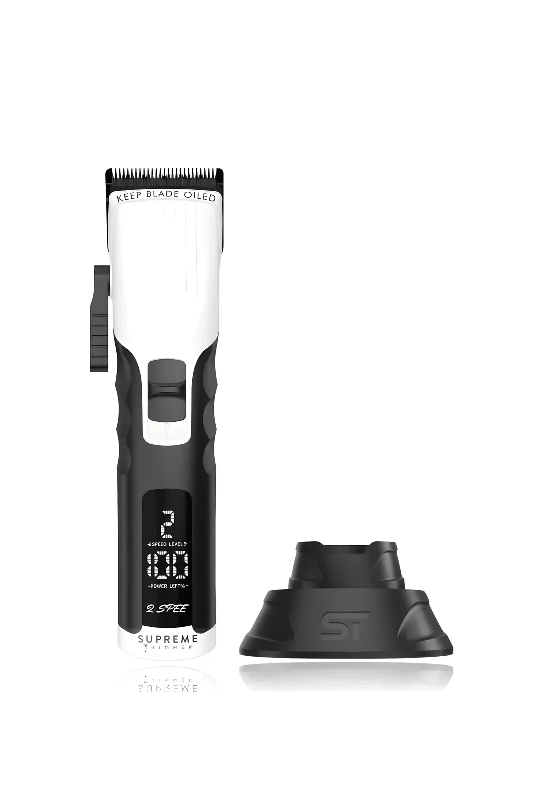 Supreme Trimmer 2Spee Clipper Tıraş Makinesi – İki Hız Ayarlı, Çıkarılabilir Bıçaklı, Ultra Sessiz