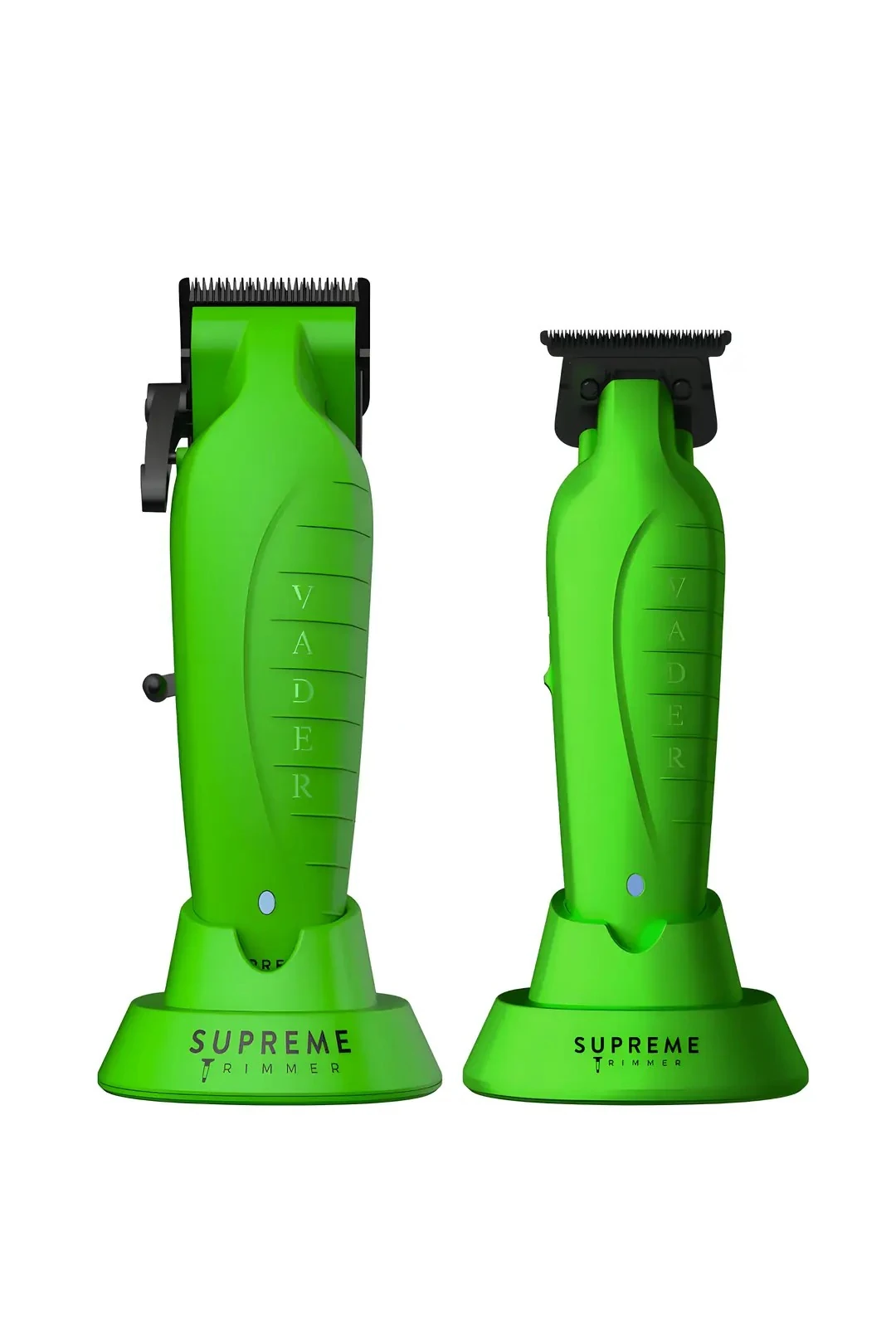 Supreme Trimmer Vader İkili Set Trimmer & Clipper Tıraş Makinesi DLC Bıçaklar 7200–7500 RPM 210 dk Type-C LED Göstergeli