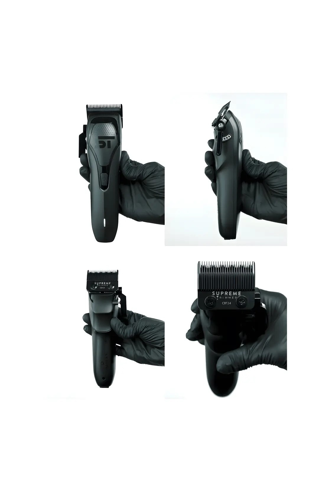Supreme Trimmer DarkStar 72 Clipper Tıraş Makinesi – 12.000 RPM Vektör Motor, Hafif Tasarım, 3 Saat Pil