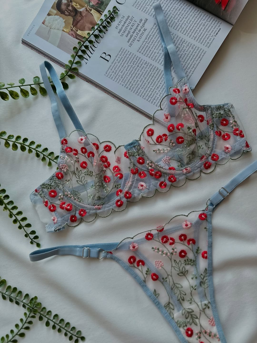 Blooming Desire Lingerie Set