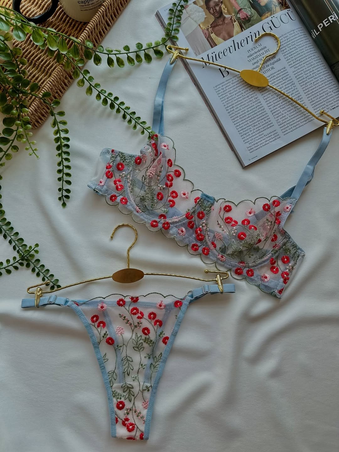 Blooming Desire Lingerie Set