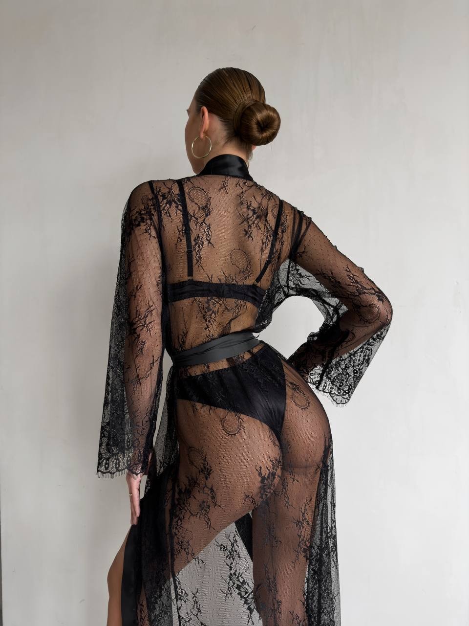 Allure Tül Dantel Sabahlık