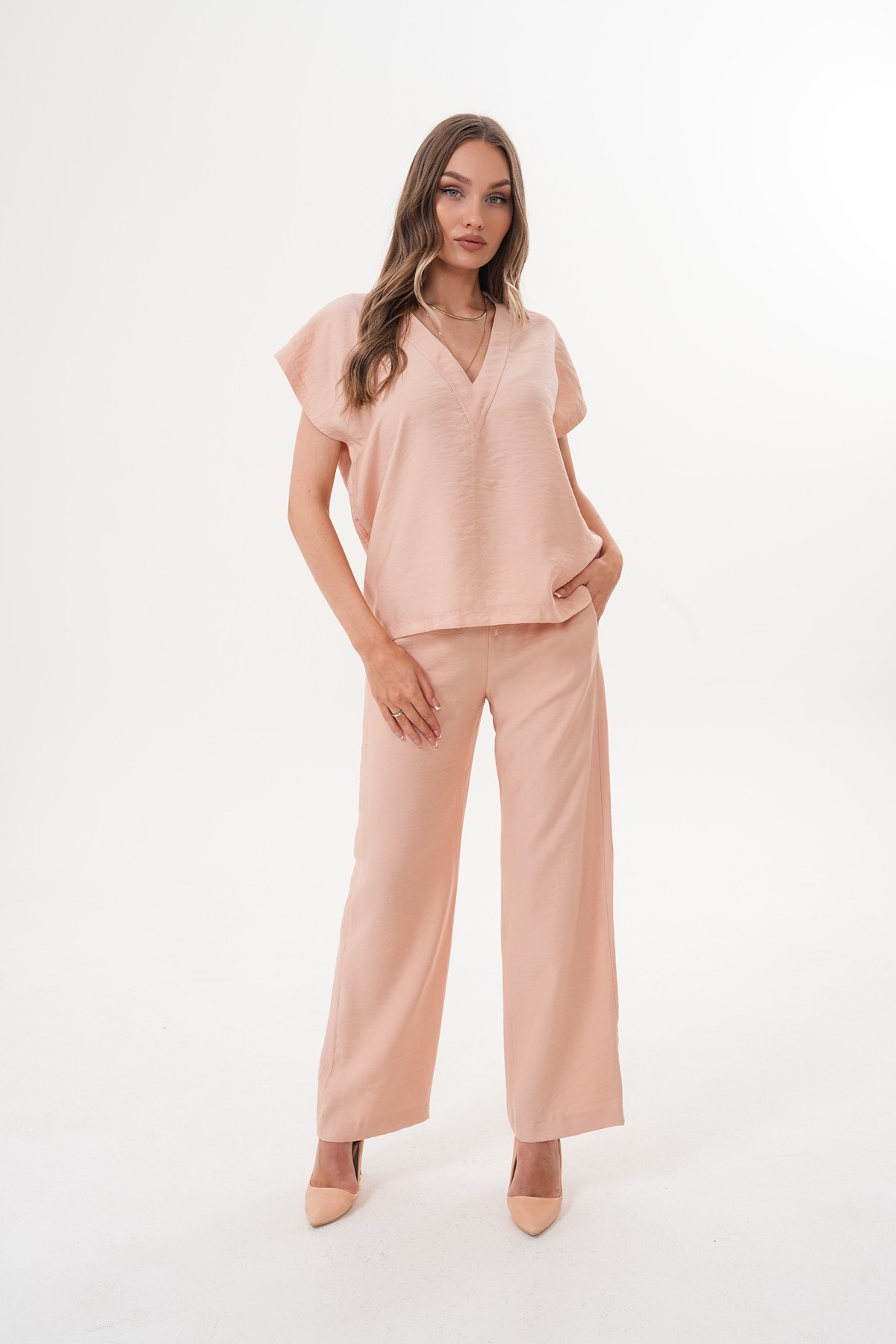 ZARA Bluz Pantolon Takım