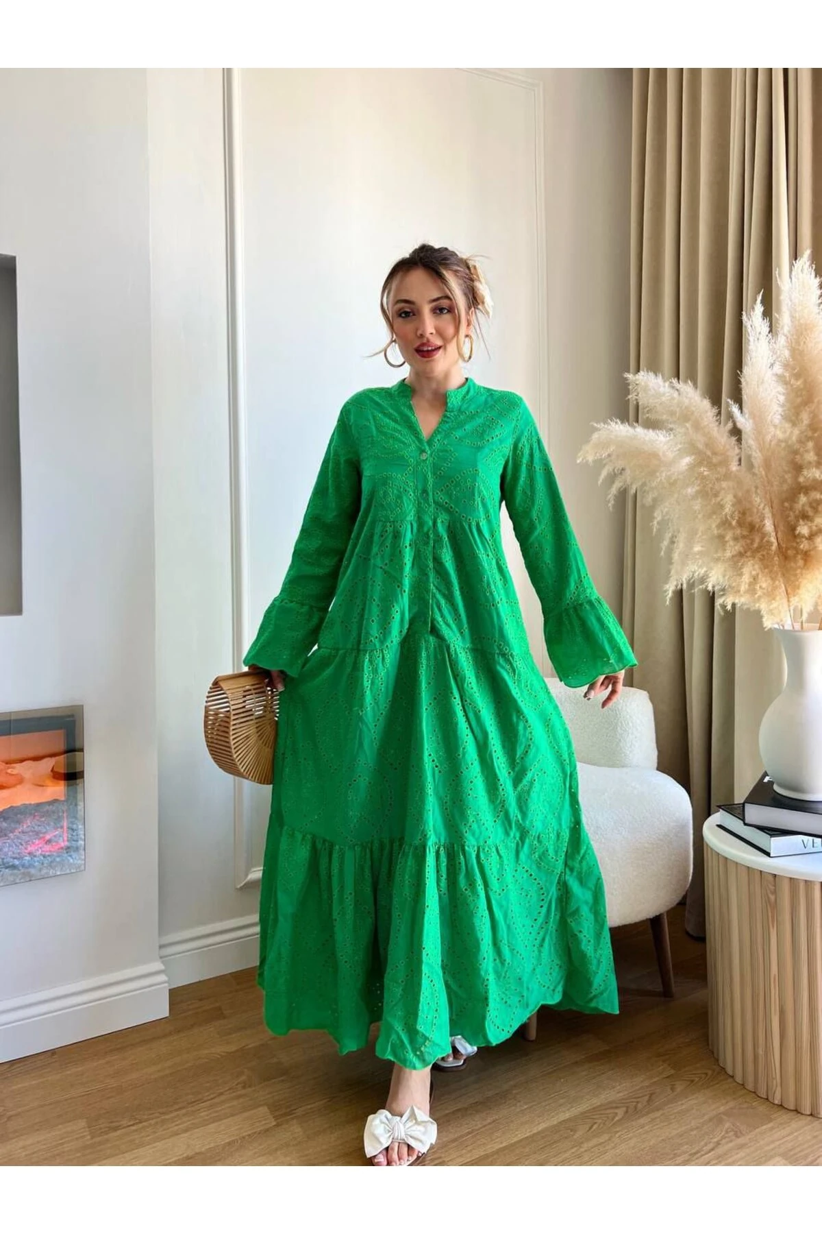 Kadın Fisto Brode Elbise