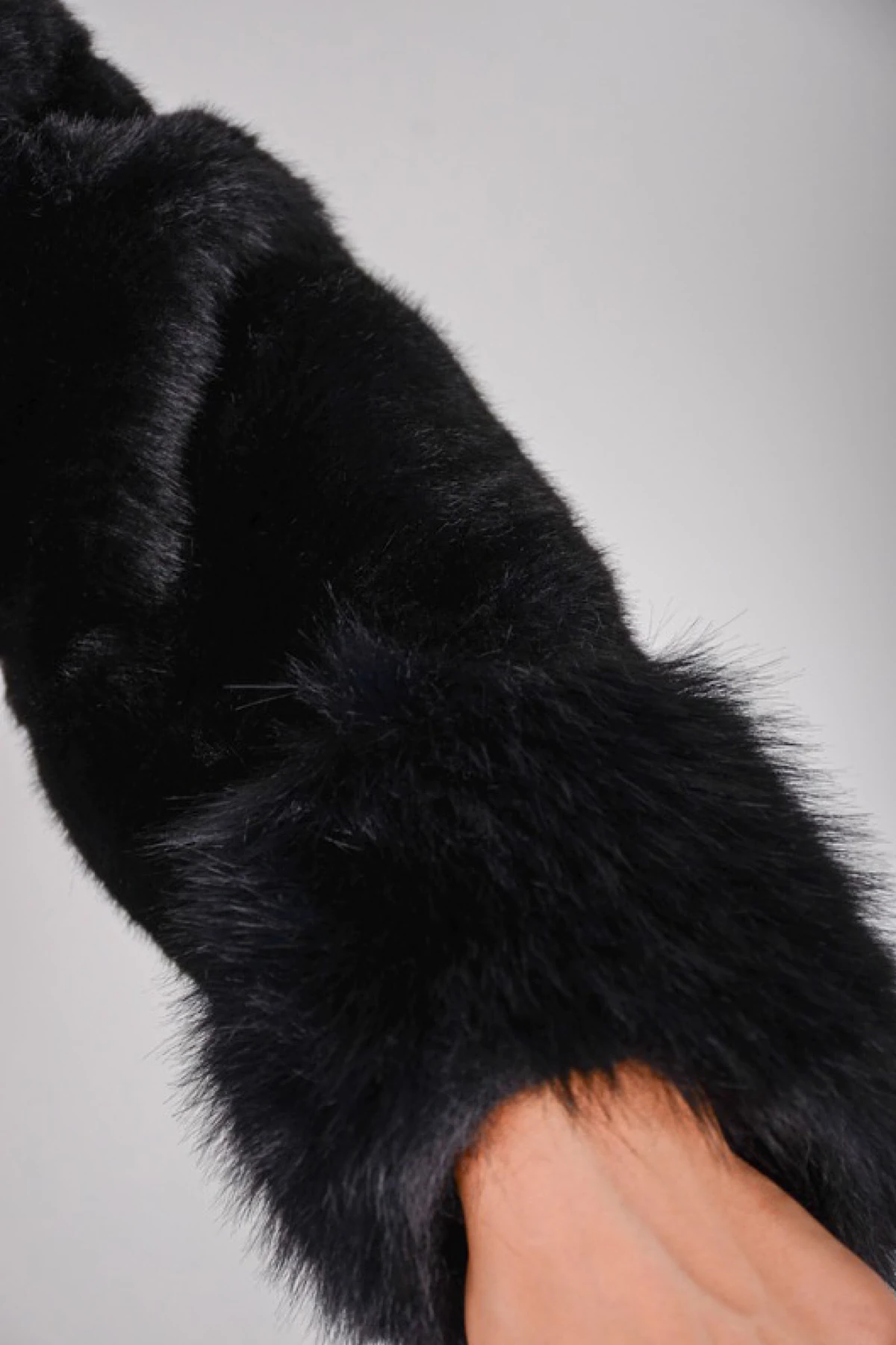 Kadın İthal İçi Nubuk Kaplama Kaban