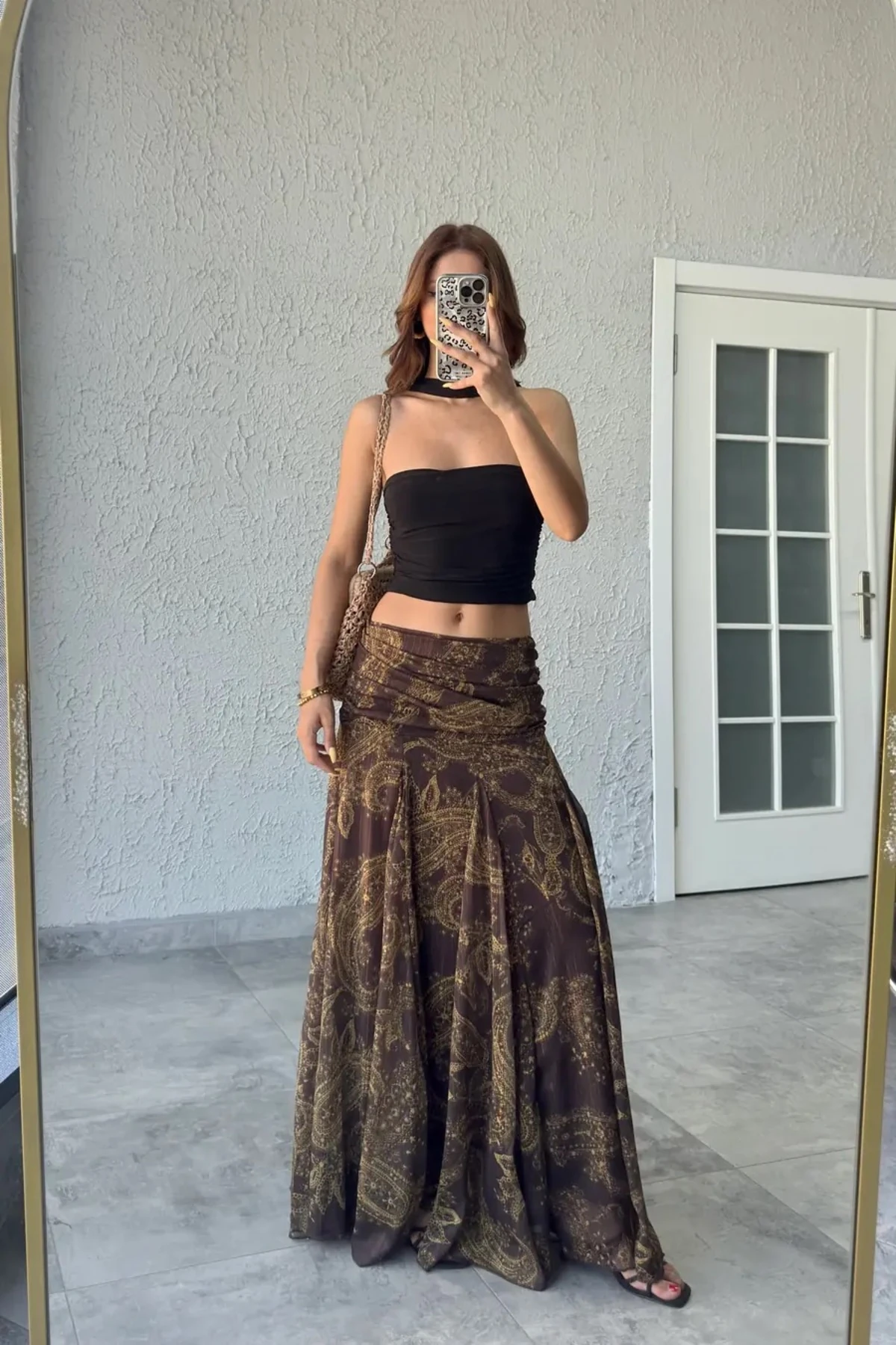 Kadın Marka muadili Simli Etek