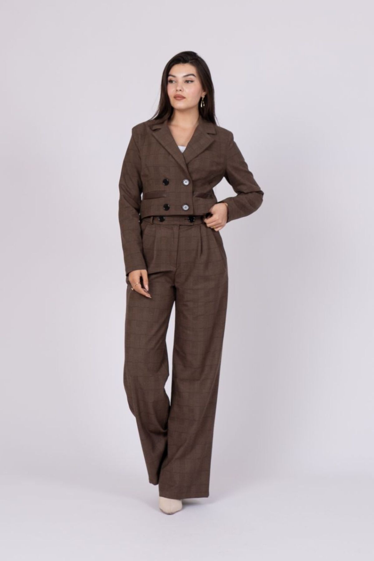 Kadın Blazer Ceket Pantolon Takım Elbise