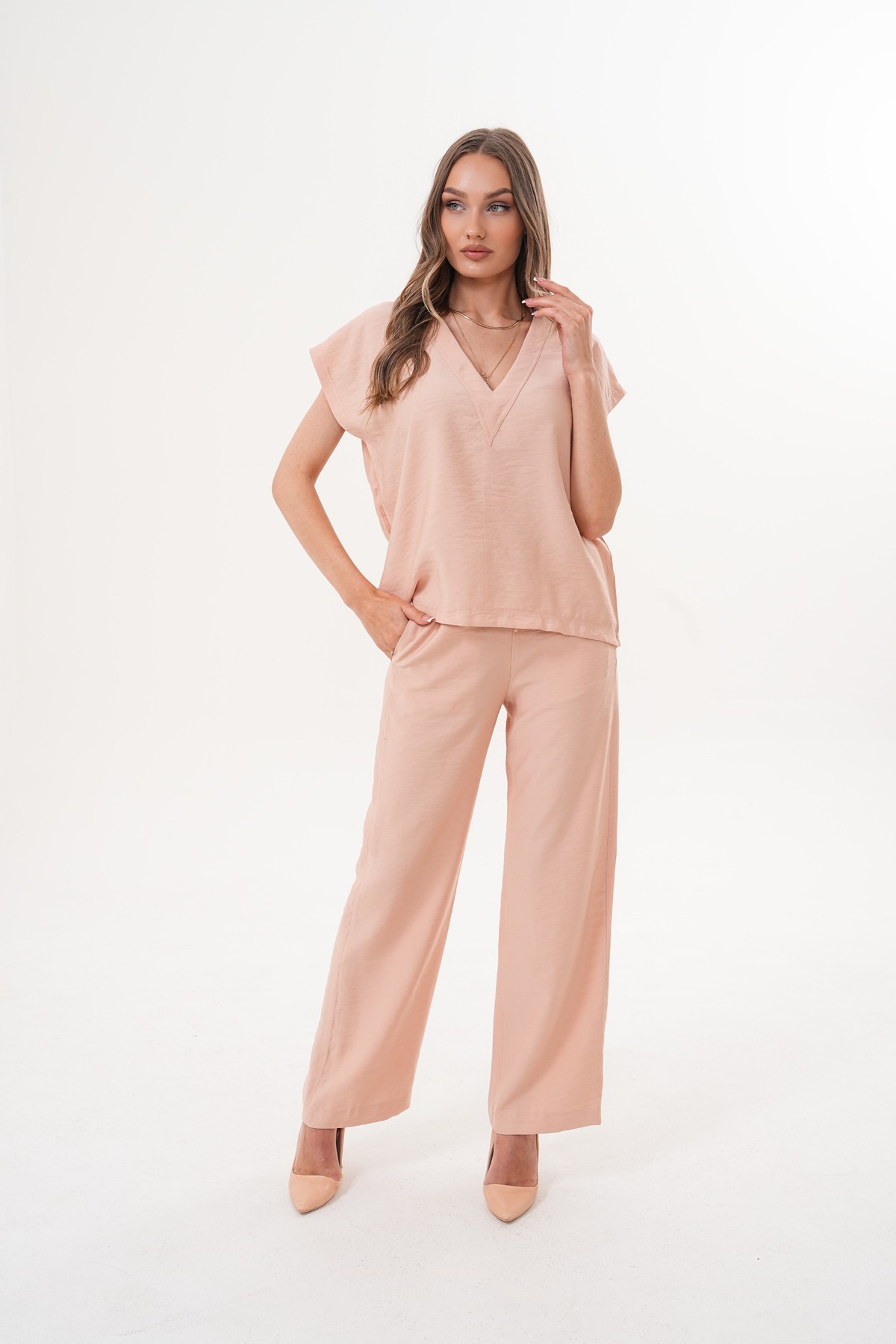 ZARA Bluz Pantolon Takım