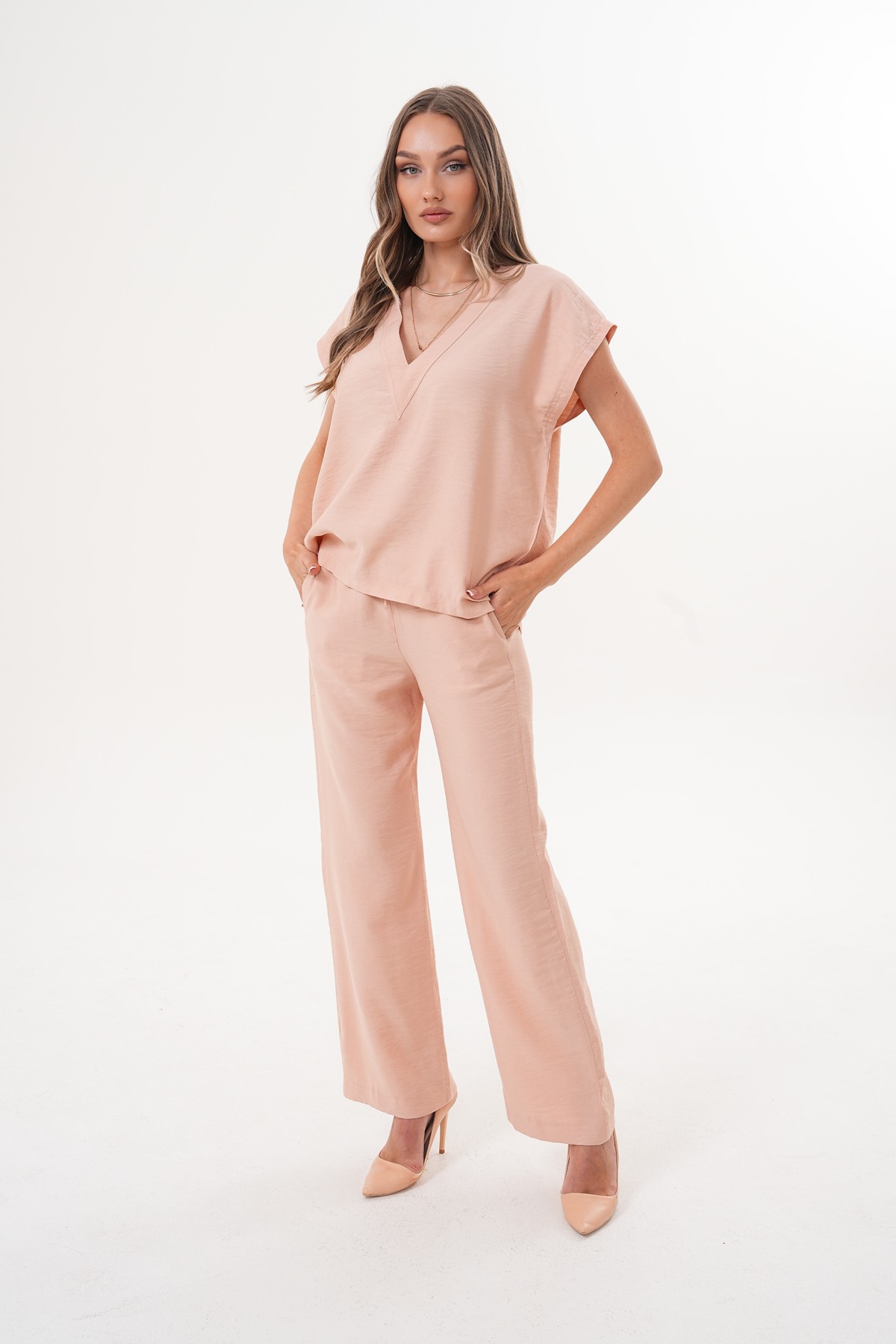 ZARA Bluz Pantolon Takım