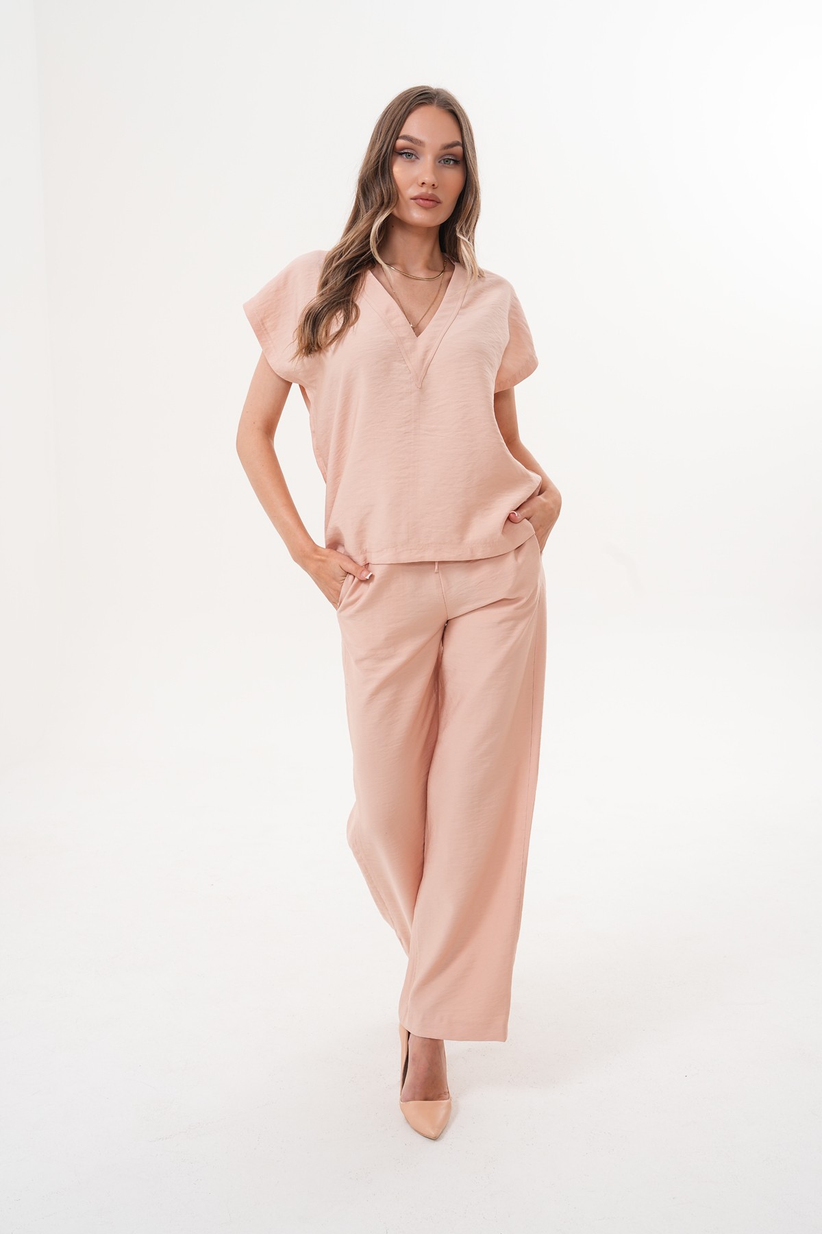 ZARA Bluz Pantolon Takım