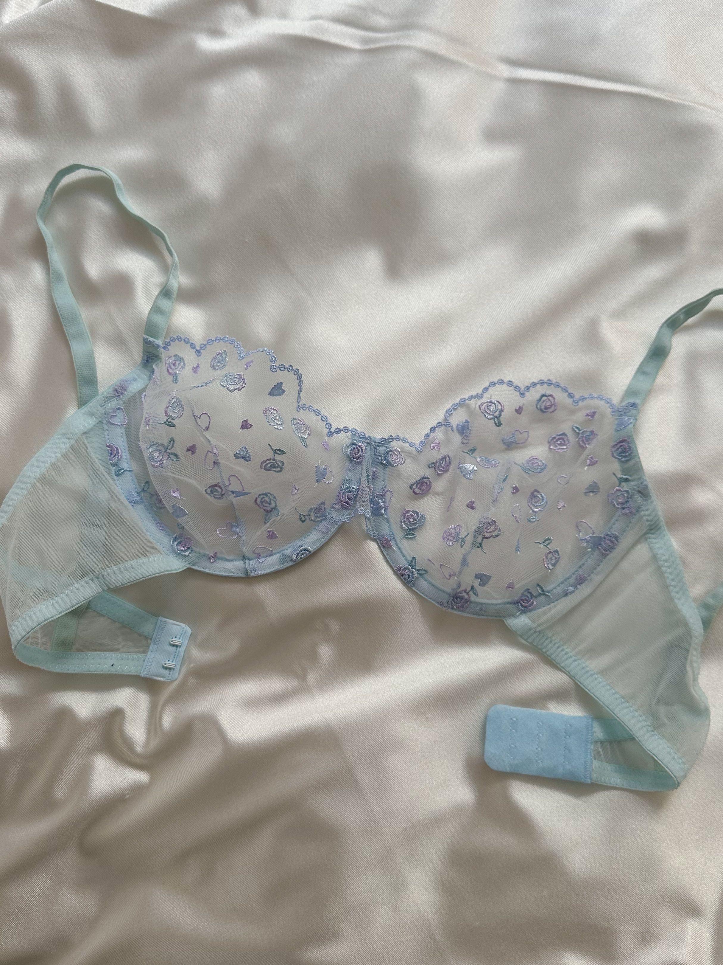 Magic Blue Bra Set